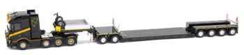IMC32-0038 - VOLVO FH04 Globetrotter 8x4 avec porte engins surbaissé 2+4 Essieux WONICO