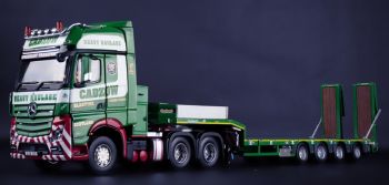 IMC32-0132 - MERCEDES Arocs Gigaspace 6x4 avec porte engins 4 Essieux CADZOW