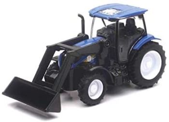 NEW32123 - NEW HOLLAND T6 avec chargeur Dimensions:  10.5 x 4.5 x 5.5 cm