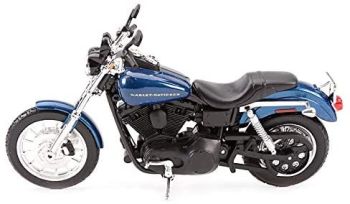 MST32321 - HARLEY DAVIDSON Dyna Super Glide Sport 2004 bleue