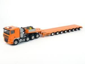 LIT1679 - DAF XF105 CC 8x4 avec Porte-engins 8 Essieux