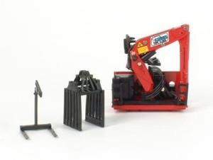 TEK20152 - Grue de Déchargement KENNIS Rouge Avec Accessoires