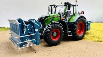 CW0287 - Fourche à ensilage à fond poussant 3m avec Contrepoids 3,2T LENORMAND - Limitée à 125ex. - PORTES OUVERTES Novembre 2025