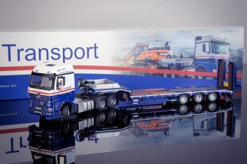 IMC33-0130 - MERCEDES Arocs 6x4 avec porte engins 3 Essieux GALT TRANSPORT