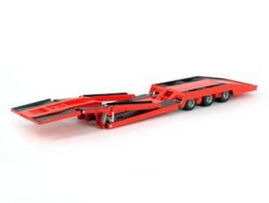 LIT1692 - Remorque Porte-camions 3 Essieux Rouge