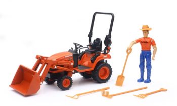 NEW33433A - KUBOTA BX2670 avec chargeur personnage et outils
