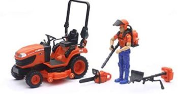 NEW33433B - KUBOTA BX2670 avec personnage et Outils