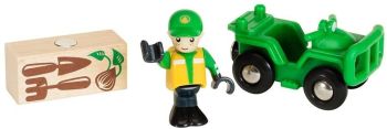 BRIO33798 - 4x4 forestier avec personnage