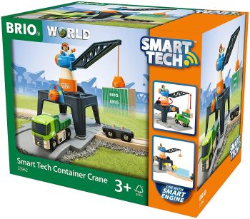 BRIO33962 - Grue de chargement de containers Smart Tech