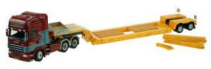 NZG757/02 - SCANIA R 6x4 avec Semi NOOTEBOOM PENDEL 2 Essieux