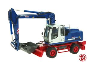 NZG780/03 - Pelle sur pneus LIEBHERR A924C Série Spéciale "G. MESKEN"
