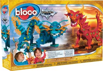 BLOC35001 - Dragons Aqua et Pyro 235 pièces