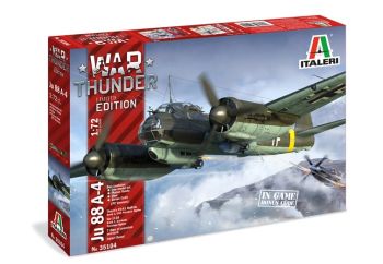ITA35104 - Avion Junkers JU 88 A-4 WAR THUNDER à assembler et à peindre