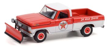 GREEN35200A - FORD F-250 1968 TEXACO Service BLUE COLLAR COLLECTION sous blister