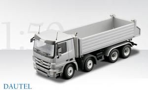 CON72171 - MB Actros 8x4 Tri-Benne Dautel GRIS