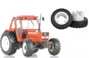 REP025 - NEW HOLLAND 110-90 avec Relevage, Masses et Jumelage Arrière - Série Limitée à 2500 exemplaires