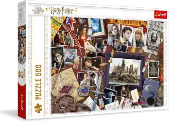 TRF37400 - Puzzle 500 Pièces HARRY POTTER Souvenir de Poudlard