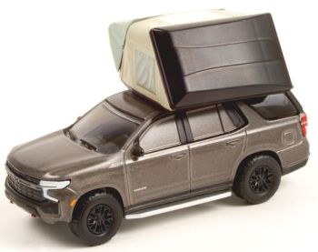 GREEN38010-E - CHEVROLET Tahoe Z71 2021 THE GREAT OUTDOORS sous blister