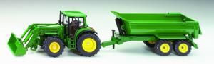 SIK3863 - JOHN DEERE avec Chargeur et Benne