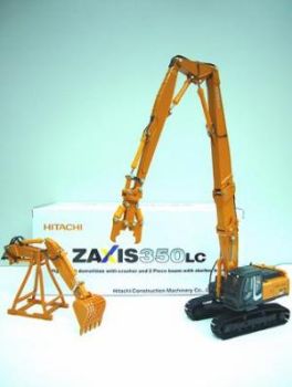 HIT350 - Pelle Démolition HITACHI ZX350LC-3 avec 2 Bras