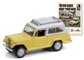 GREEN39090-D - JEEPSTER Commando 1970 de la série VINTAGE AD CARS sous blister