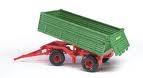 BRU2202 - Remorque Basculante Verte.1/16