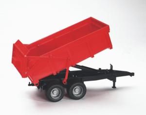 BRU02211 - Remorque Basculante Rouge.1/16