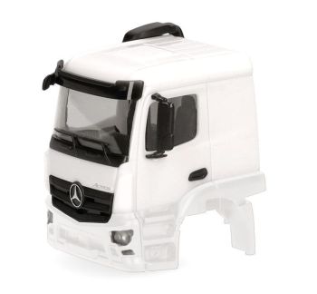 HER086257 - MERCEDES BENZ Actros Classicspace cabine blanc - 2 pièces à assembler