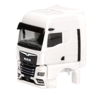 HER086332 - MAN TGX GX cabine déflecteurs et caméra de rétroviseur blanc - 2 pièces à assembler