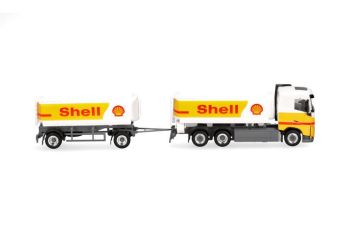 HER316071 - VOLVO FG FD 6x2 citerne avec remorque 1+1 essieux SHELL