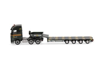 HER318853 - VOLVO FH GL 6x4 avec plateau 4 essieux EMIL EGGER