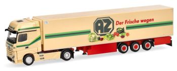 HER318938 - MERCEDES BENZ Actros L G 4x2 avec remorque frigo 3 essieux KEMPEN