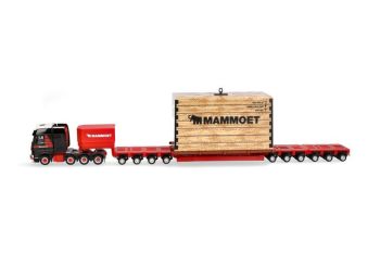 HER319201 - MERCEDES BENZ Actros SLT 8x4 avec caisse sur remorque pour charges lourdes 4+6 essieux MAMMOET