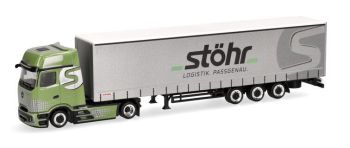 HER320955 - MERCEDES BENZ Actros L ProCab G 4x2 avec remorque 3 essieux STOHR LOGISTIK