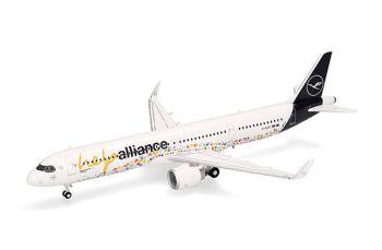 HER573900 - AIRBUS A321neo Lufthansa Help Alliance Blanc