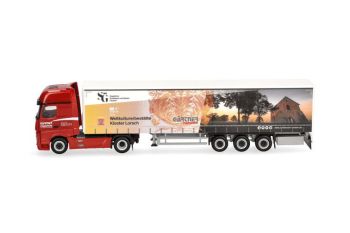 HER939256 - MERCEDES BENZ Actros 2018 4x2 avec remorque 3 essieux GARTNER - Monastère de Lorsch