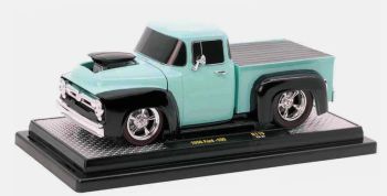 M2M-40300-115A - FORD F-100 1956 bleu