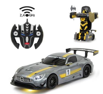 JAM410028 - MERCEDES-AMG GT3 grise – Transformable - Radiocommandé