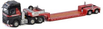 WSI410267 - VOLVO FH4 6x4 avec porte engins surbaissé NOOTEBOOM 2 Essieux MAMMOET