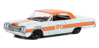 GREEN41150-A - CHEVROLET Impala SS 1964 GULF de la série RUNNING ON EMPTY sous blister
