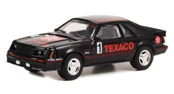 GREEN41150-C - FORD mustang GT 1982 TEXACO de la série RUNNING ON EMPTY sous blister