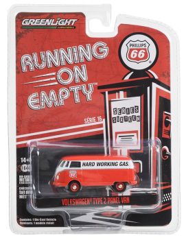 GREEN41160-F - VOLKSWAGEN Type 2 panel van – Phillips 66  de la série RUNNING ON EMPTY sous blister