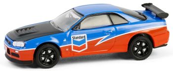 GREEN41175-E - NISSAN Skyline GT-R R34 2000 de la série CHEVRON SPECIAL sous blister