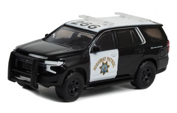 GREEN43010-F - FORD Tahoe police pursuit vehicle 2021 California Highway Patrol de la série HOT PURSUIT sous blister