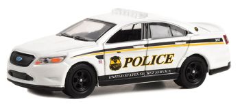 GREEN43015-D - FORD Interceptor Police 2015 Services secret des États-Unis de la série HOT PURSUIT sous blister