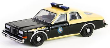 GREEN43030-B - DODGE Diplomat 1983 Patrouille de Floride de la série HOT PURSUIT sous blister