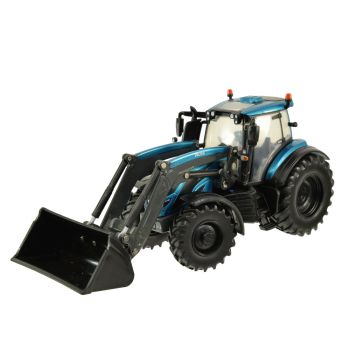 BRI43352 - VALTRA bleu avec chargeur et accessoires