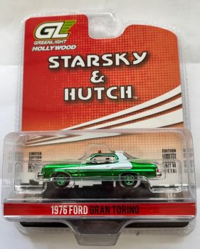 GREEN44780-A-VERT - FORD Gran Torino 1976 STARSKY ET HUTCH verte sous blister