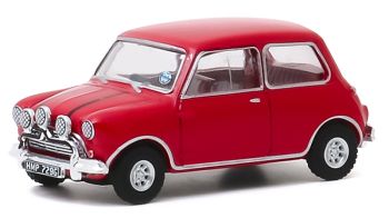 GREEN44880-B - AUSTIN Mini Cooper S 1275 MKI 1967 Rouge de la série THE ITALIAN JOB sous blister