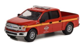 GREEN44960-F - FORD F-150 SuperCrew Pompier 2018 de la série STATION 19 sous blister